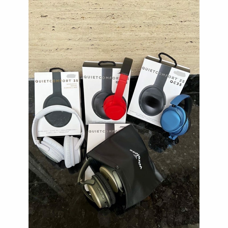 HEADPHONE BLUETOOTH QUIET COMFORT QC35II HEADPHONE WIRELESS  BASS QUALITY