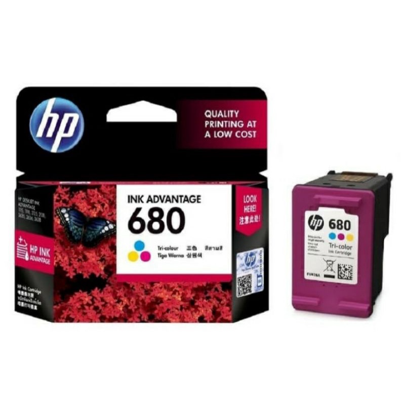 tinta cartridge hp 680 colour printer1115,1118,2135,2138,2675,2676,2677,2678,3635,3636,