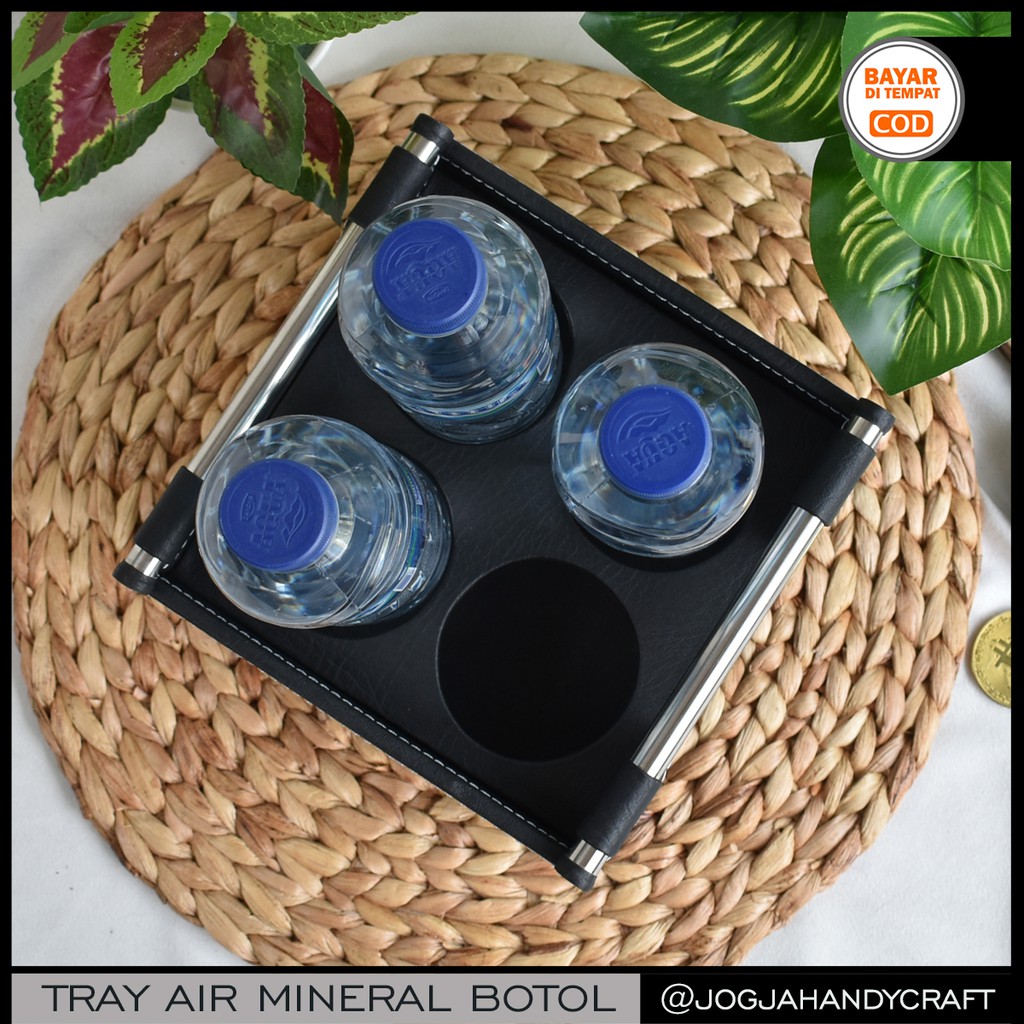 Isi 4 Lubang - Tray / Tatakan / Nampan / Baki Tempat Aqua Botol 600 ml