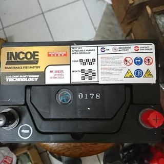 Aki accu mobil Agya Ayla Calya Sigra NS40ZL INCOE MF Aki accu mobil Agya Ayla Calya Sigra NS40ZL INCOE MF