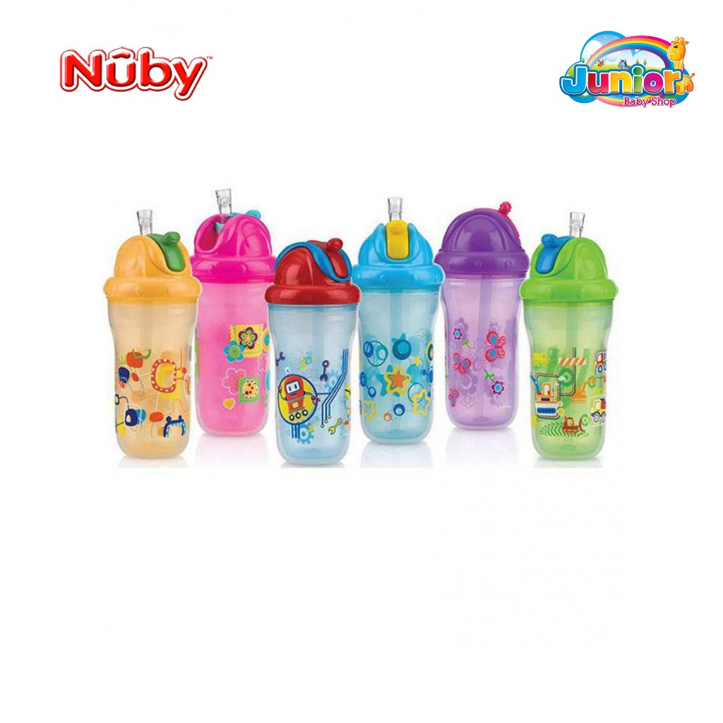 Nuby Insul Flip It Fat Straw 270ml