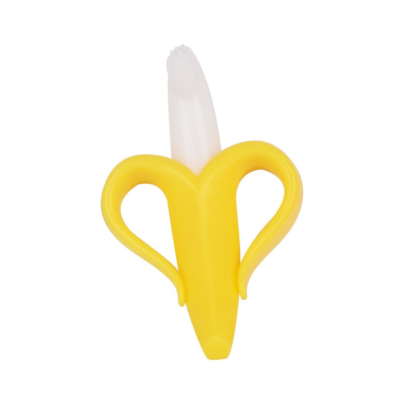 TEETHER BANANA SILIKON HIGH GRADE PISANG