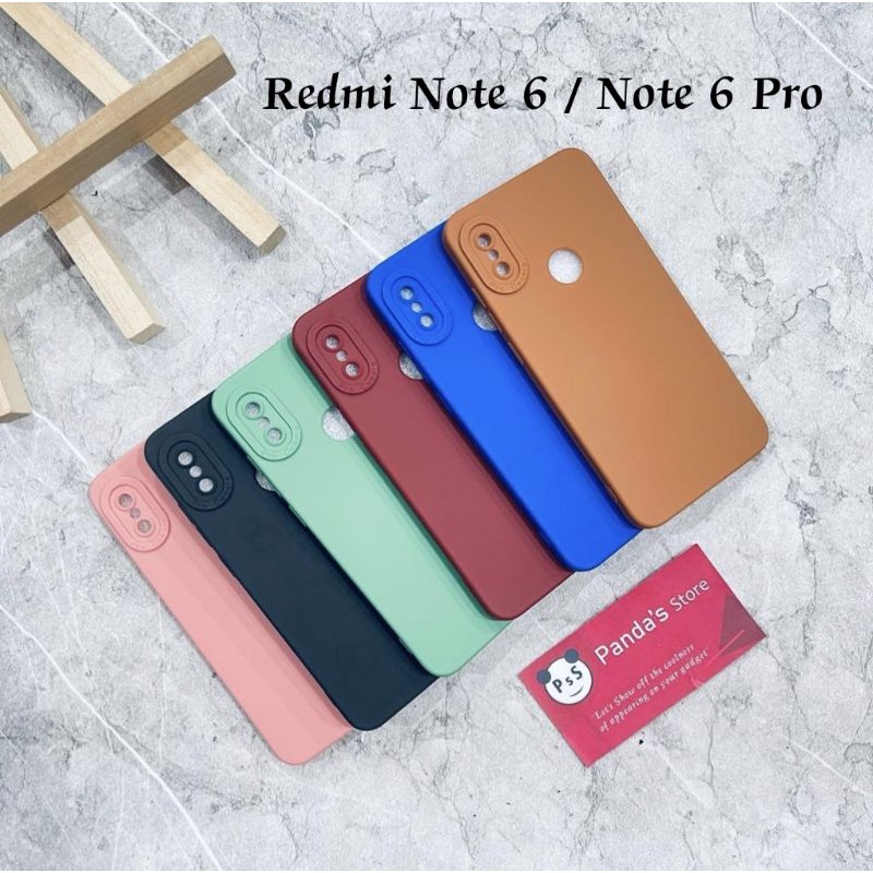 Softcase Pro Camera Redmi Note 6 / Note 6 Pro Candy Case Full Color 3D Silikon TPU