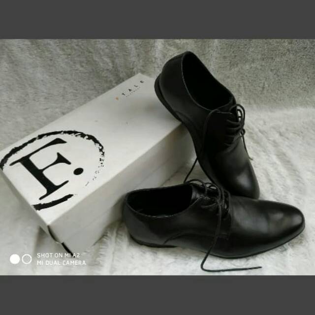 Sepatu ftale kulit asli formal pria