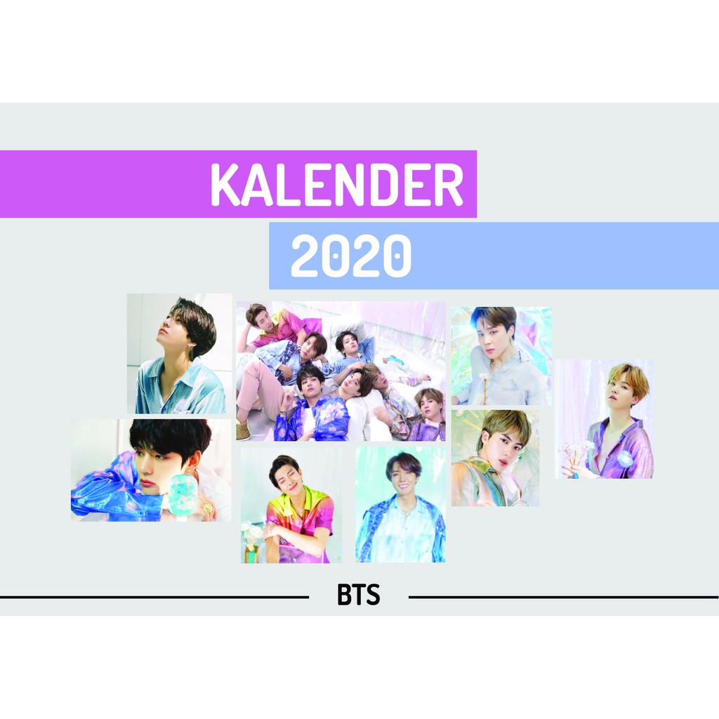 

BTS - KALENDER MEJA 2020 KPOP BTS