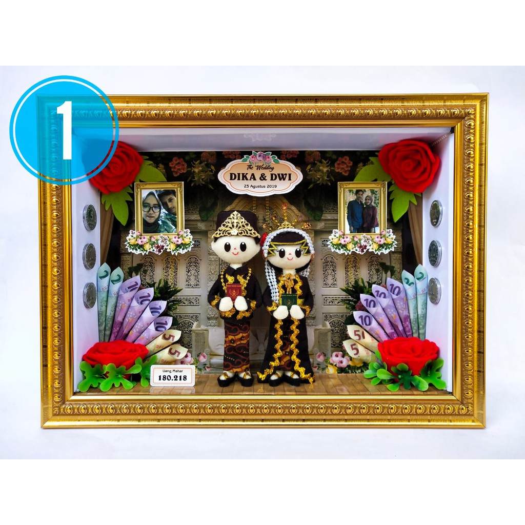 Mahar Adat Jawa Frame 3d 25x35 Cm Shopee Indonesia Mahar Adat Jawa Frame 3d 25x35 Cm Shopee Indonesia