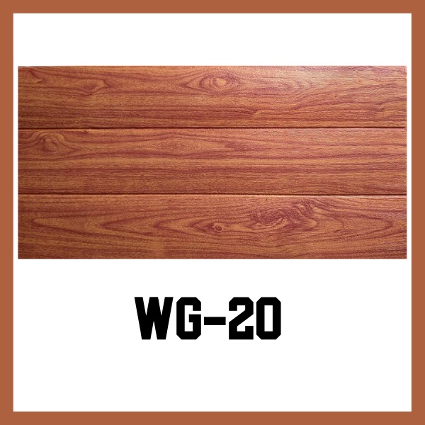 Jebelgrosir 511 COD  Wallpaper Dinding Foam 3D Kecil Motif Kayu / walpaper dinding Foam 50gr-WG - 20