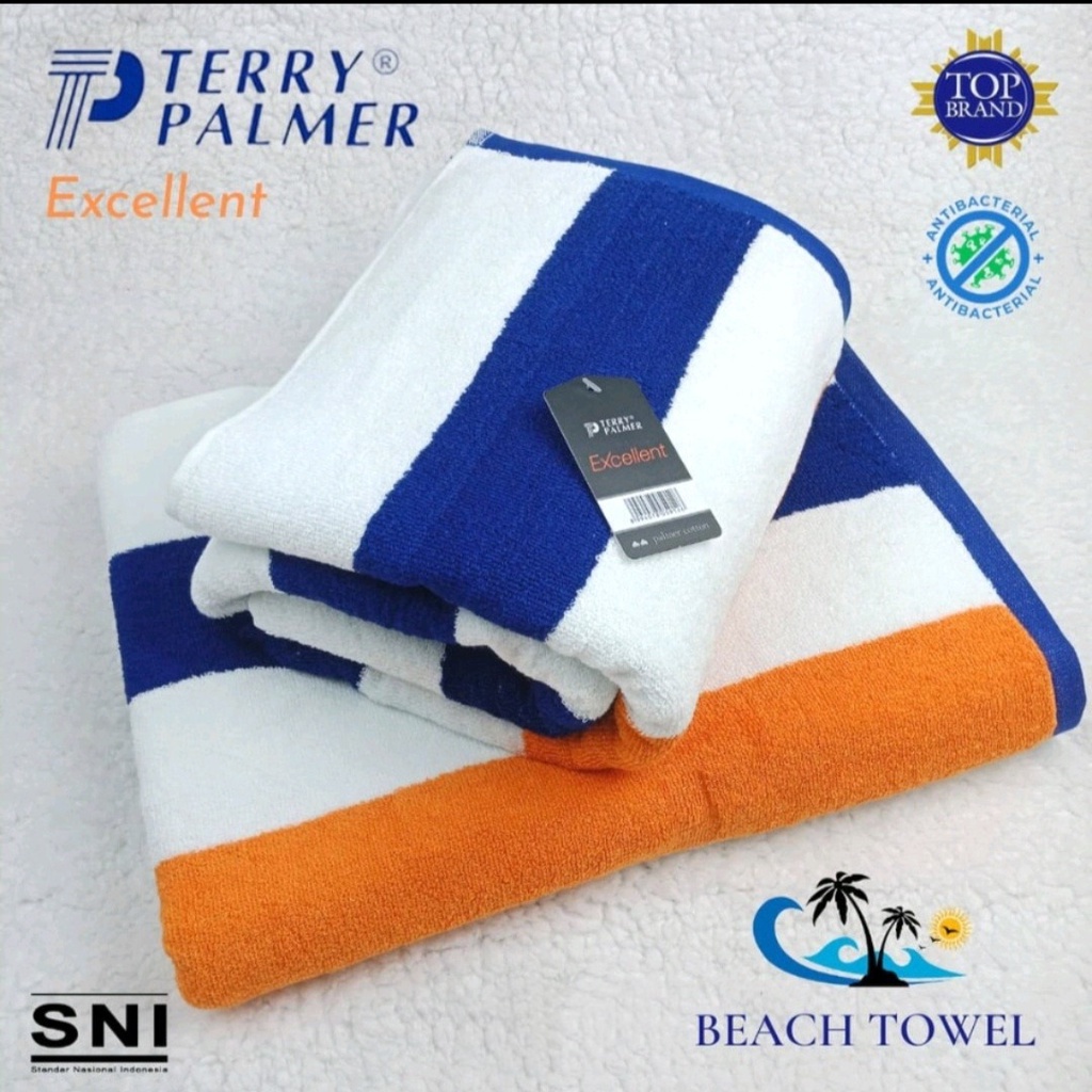 Handuk Terry Palmer Jumbo Ukuran 85 x 160 CM Beach Type