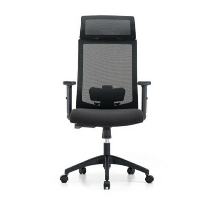 =+=+=+] Kursi kantor informa omar black kursi kerja kursi direktur hitam