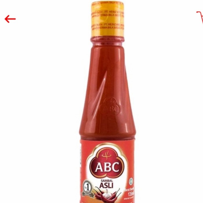 

makanan abc sambal ayam bawang botol 135ml