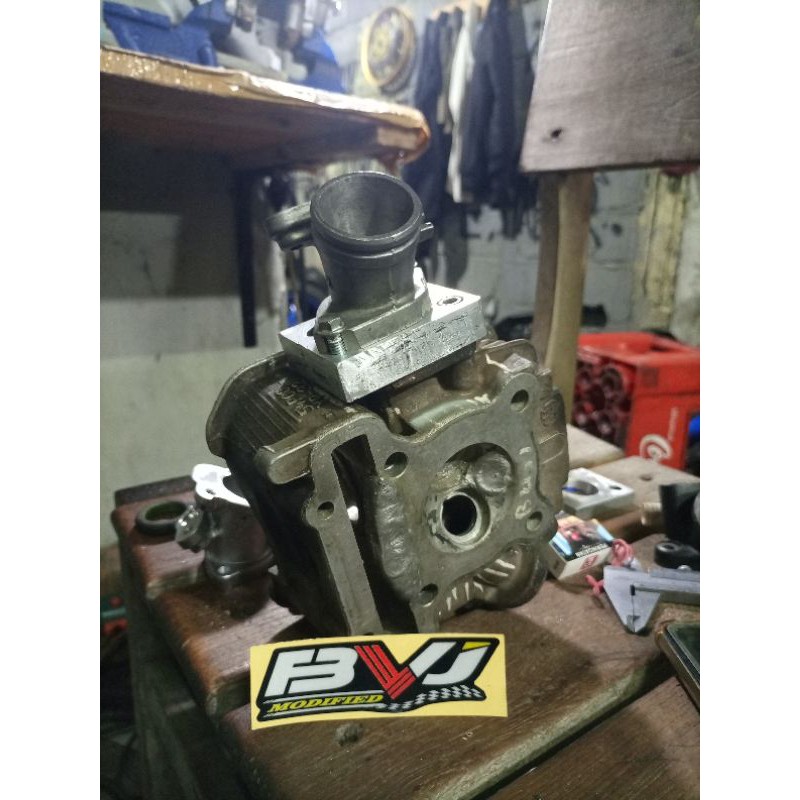 intake downdraft Yamaha X-Ride / Mio J / SoulGT / Fino 54P series PNP ke TB STD/Nmax/xeonRC