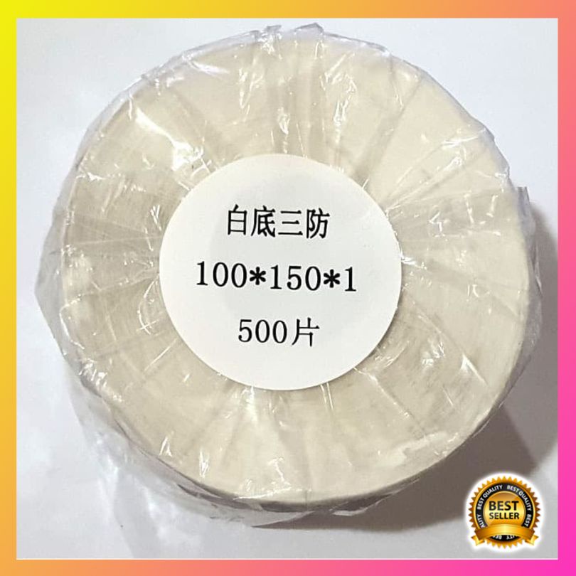 

Diskon Direct Thermal Sicker Roll 100x150mm 500 Pcs Label Stiker A6 4x6 Inch