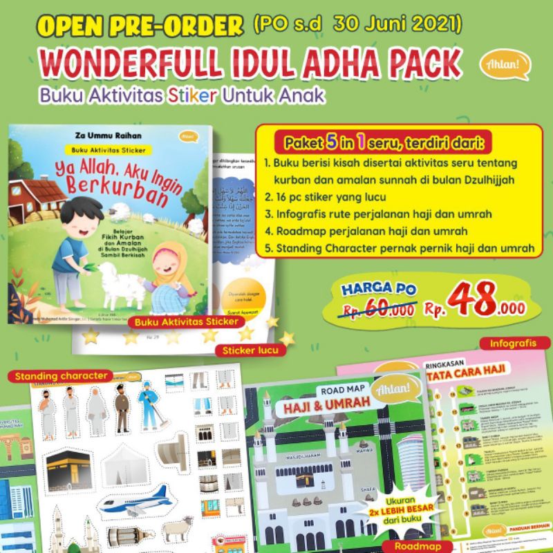Wonderful Idul Adha Pack Ahlan Buku Idul Adha