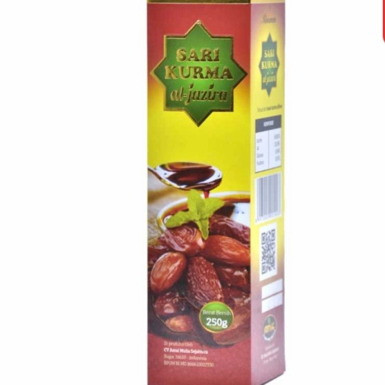 

Al-jazira madu sari kurma 250 gr