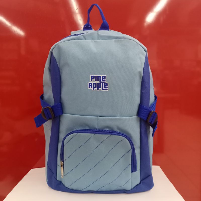 Pineapple 17 Tas Sekolah Anak Unisex Putra Putri Laki-laki Perempuan / Ransel Skolah Cowok Cewek