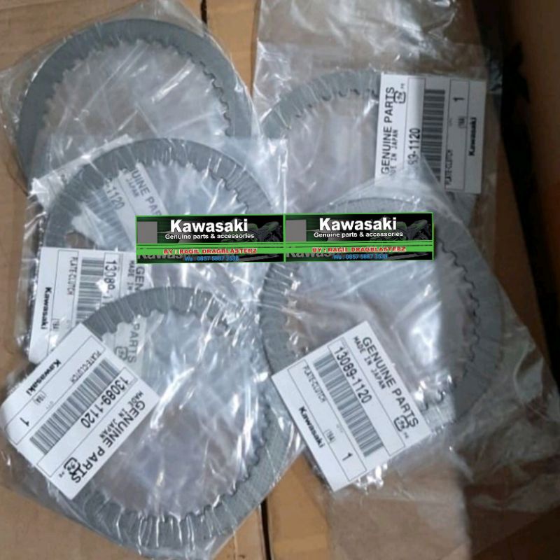 plat kopling plate besi plat gesek kopling set kx85 kx 85 Original Kawasaki