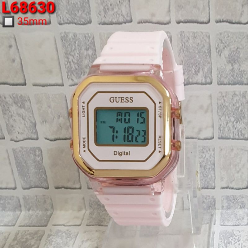 Jam Guess Jam Tangan Wanita Jam Sporty Tahan Air Buat Menyelam Jam Keren Terlaris