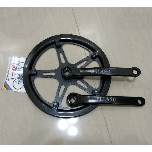CRANK MELANO 52T  CRANK 52T MELANO CRANK SINGLE SPEED CRANK SELI CRANK MINION CRANK FIXI ROTEL 52T