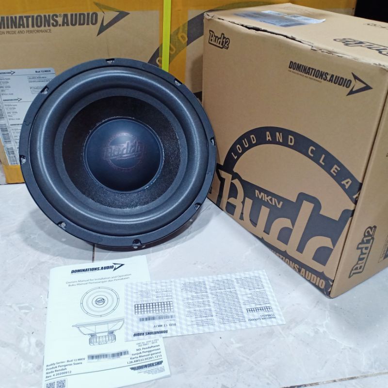 Subwoofer Dominations Buddy Bud 12 MK4