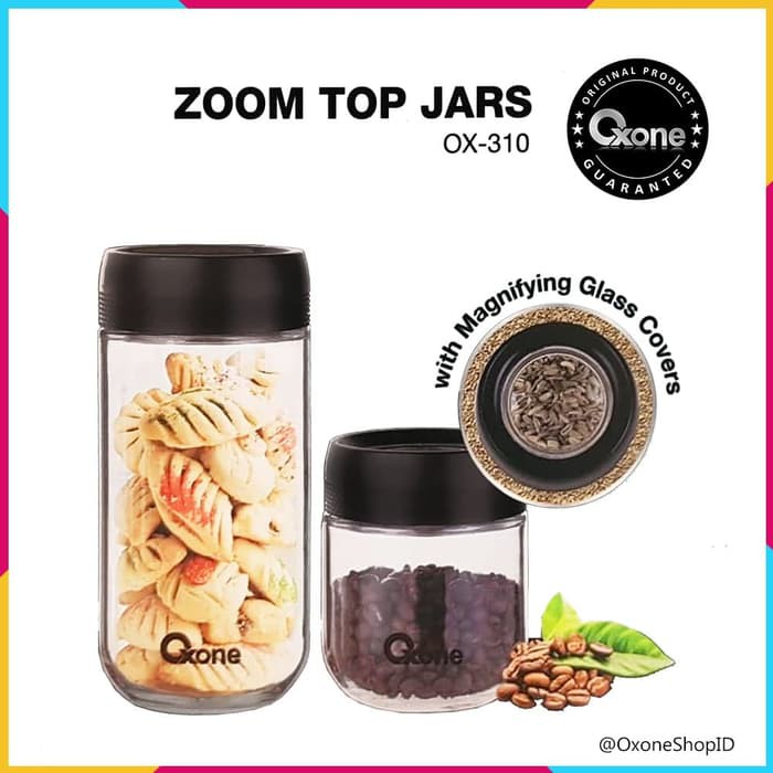 Toples Set Kaca Oxone OX-310 (Tutup Kaca)