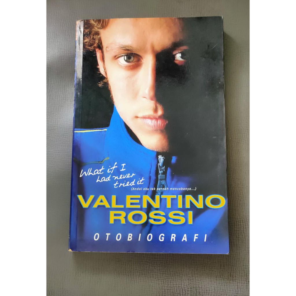 Buku Bekas Murah Otobiografi Valentino Rossi