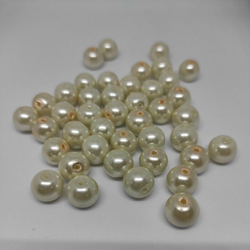 85pcs mutiara sintesis mutsin berat ukuran 10