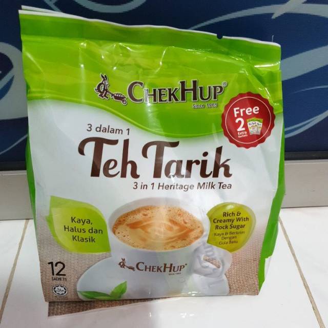 

ChekHup Teh Tarik 3 in 1 Malaysian Tea Teh Tarik Chek hup 12SACHET