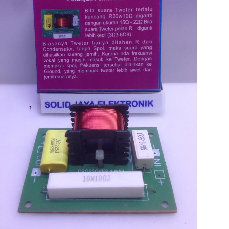 ♫ CROSSOVER TWEETER 1 WAY CROSS OVER TWITTER TWITER TWITER HI KROSSOVER CROSOVER PASIF TWITER NELC N