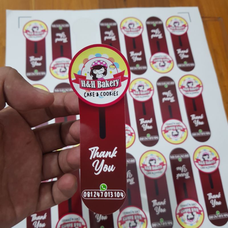 

Stiker Bontax Kromo / Chromo Print dan Cutting A3