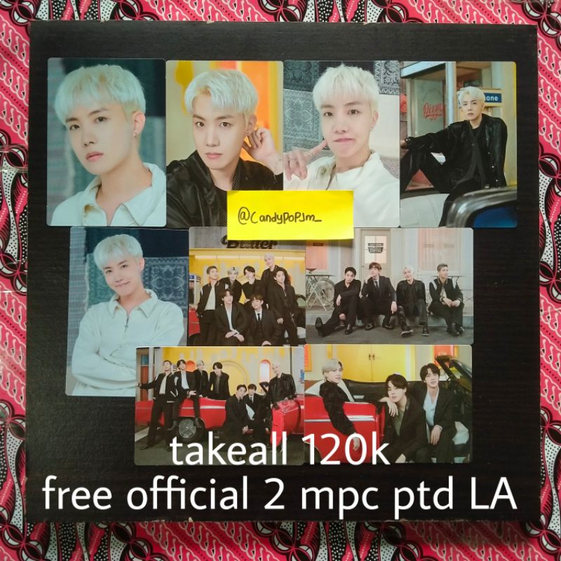 [READY]OFFICIAL MPC PHOTOCARD PTD SEOUL OFFICIAL FREE MPC SUGA