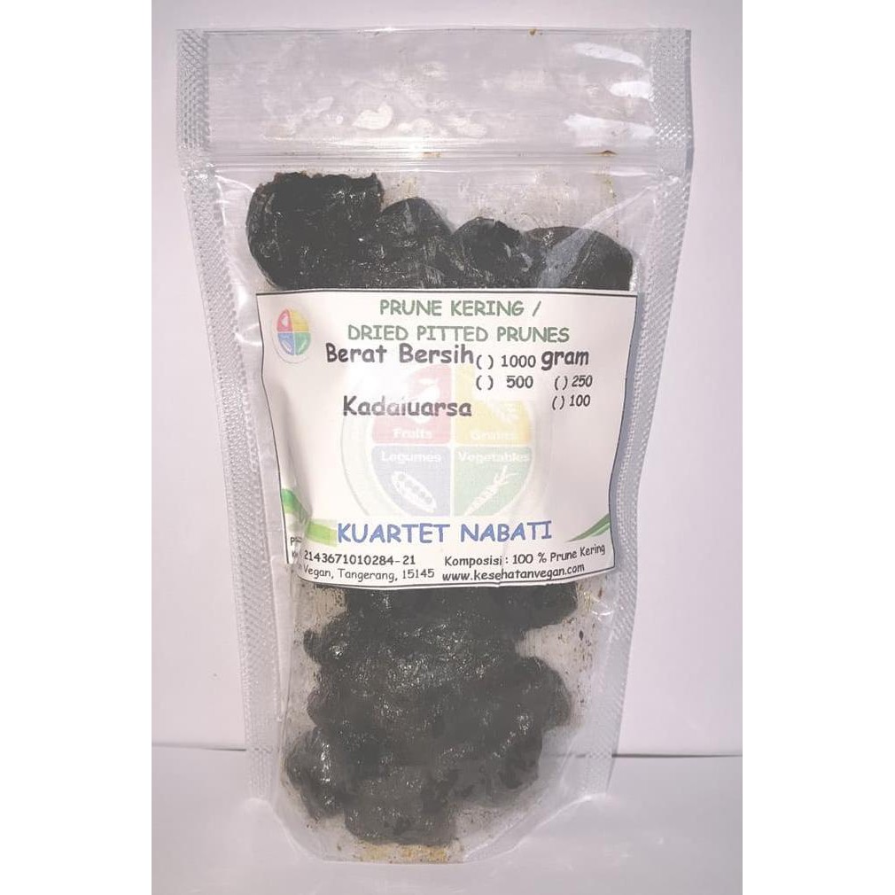 

Pitted Prunes / Prune / Plum 250 Gr - Untuk Diet