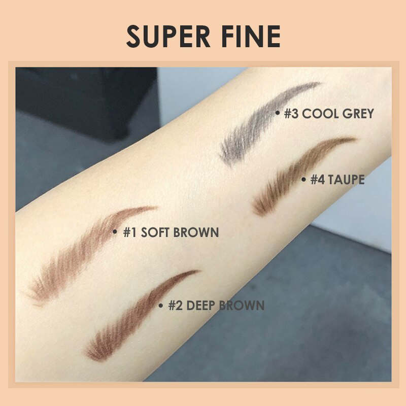 (READY &amp; ORI) Focallure 4 Colors Warna Artist Sketch Eyebrow Triangle Tip Pensil Alis FA 118 FA118