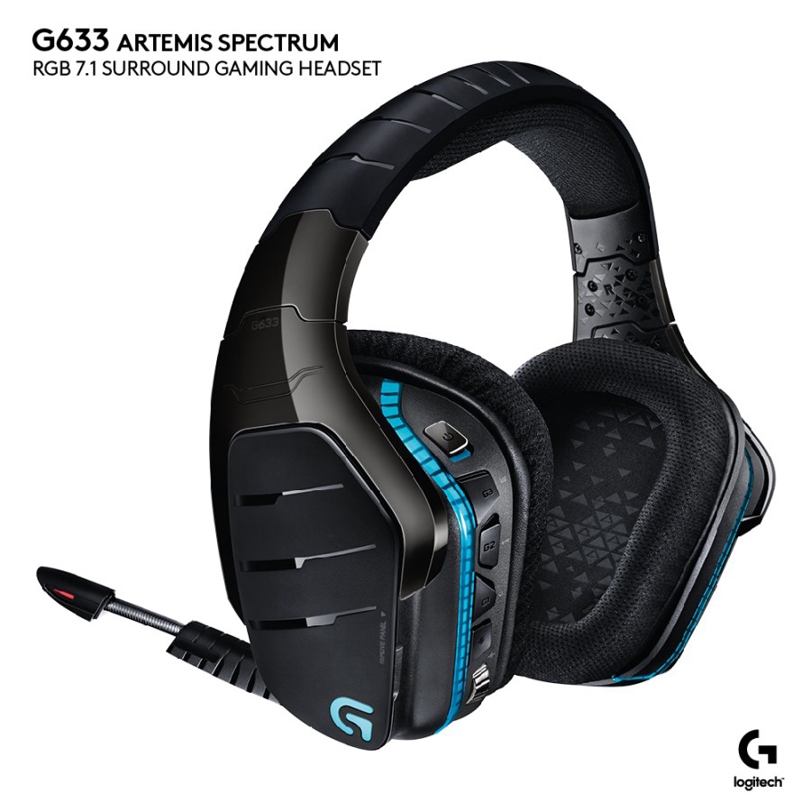 Logitech G633s 7.1 Headset Gaming Wired RGB LIGHTSYNC