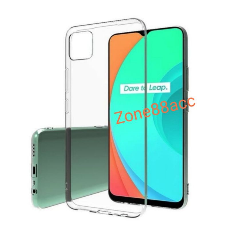 Realme C11 Softcase Silicon Ultrathin Clear Case TPU Casing Bening Cover