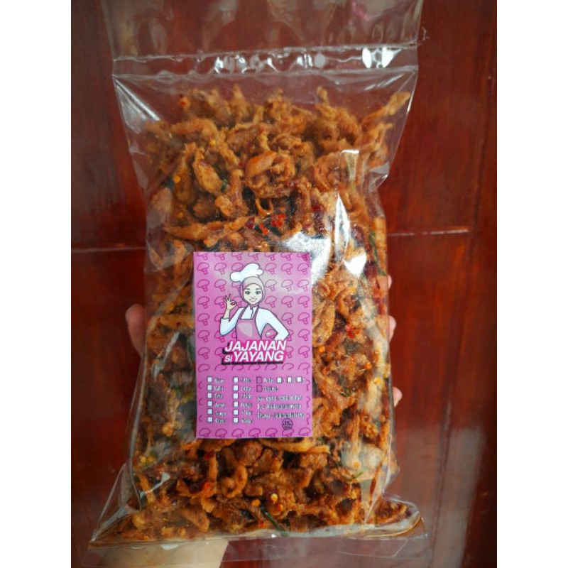 

KERIPIK JAMUR CRISPY 500GR KRIUK CIKRUH ORIGINAL & PEDAS GURIH JAJANAN CEMILAN KERUPUK KRISPI RENYAH