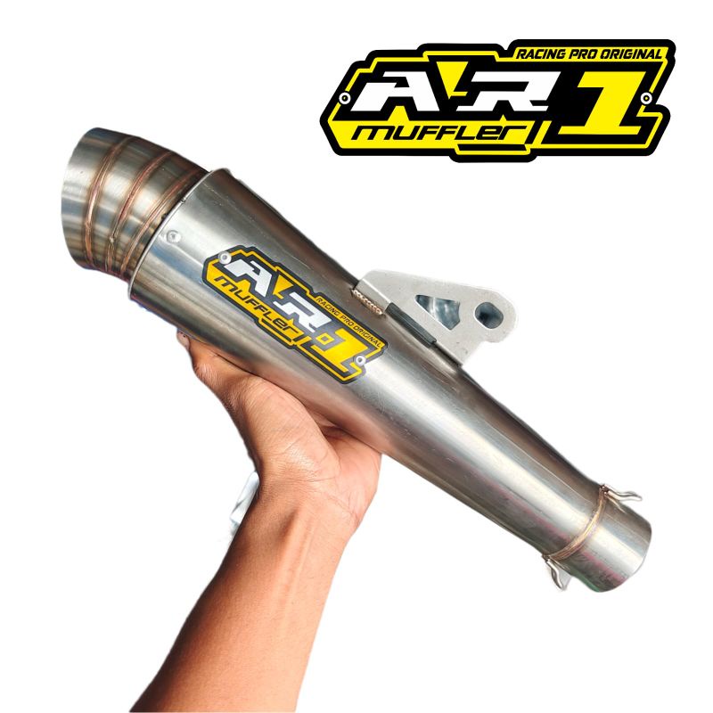 SLINCER KNALPOT RACING AR1 MUFFLER ORIGINAL SILENCER SARTENG KNALPOT HELIKOPTER SARINGAN SEPARO JRM 