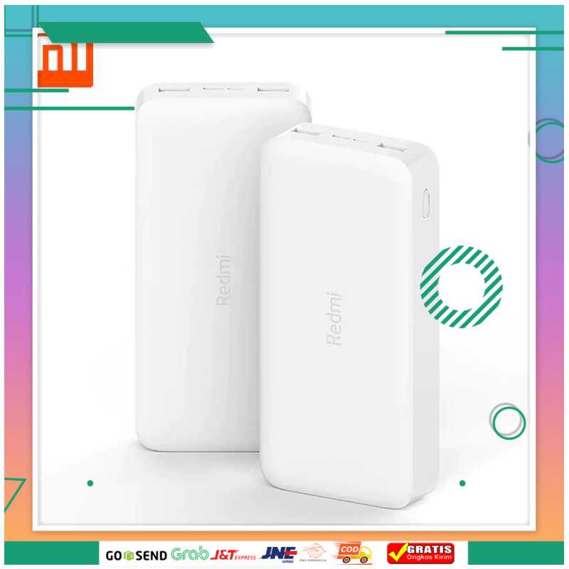 (BISA COD) FTIHSHP Redmi Power Bank Quick Charge 2 Port 10000mAh - PB100LZM