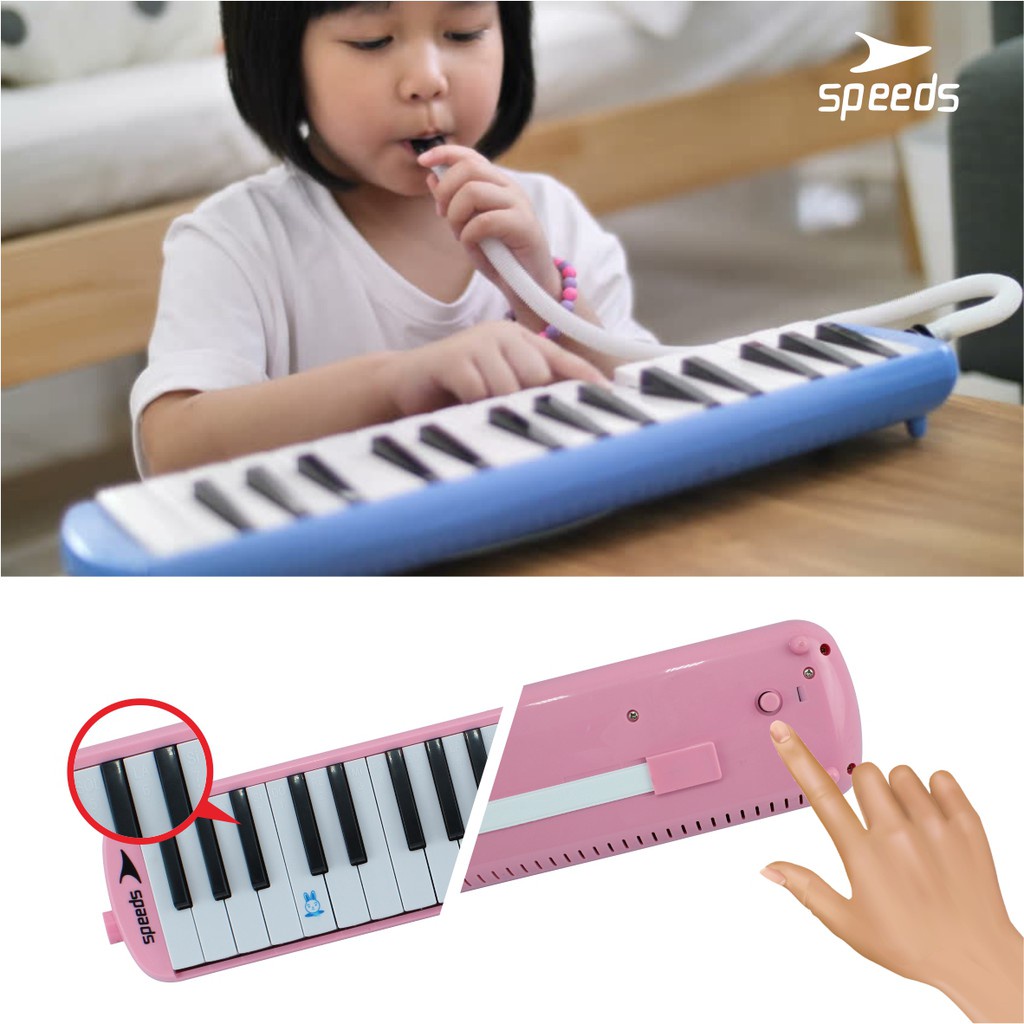 (BONUS TAS) Pianika Alat Musik Tiup 32 Tuts ORIGINAL - Satu Set Pianika Pianis Piano - Alat Musik Pi