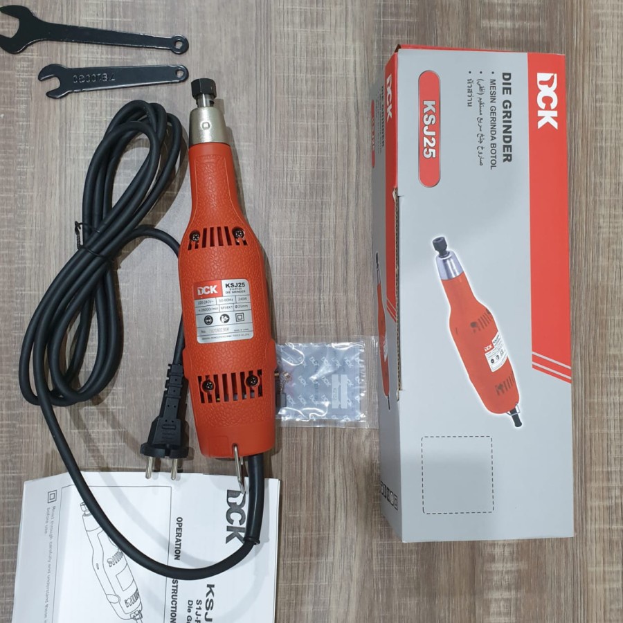 DCK KSJ25 Die Grinder 6 mm - Gerinda Botol Bor Mini Tuner Poles Besi