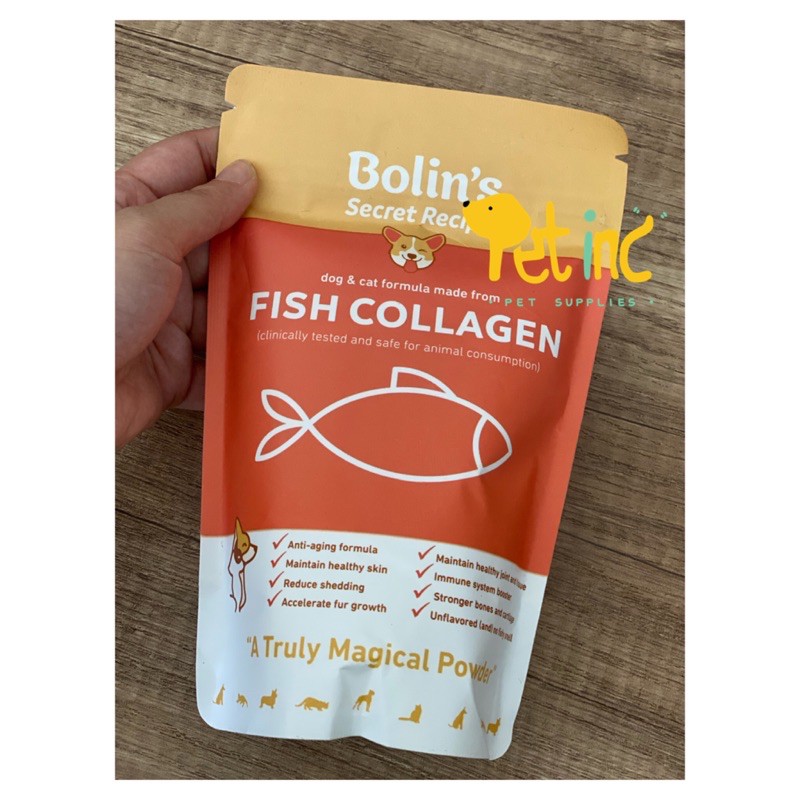 Bolin secret recipe fish collagen for pet 50gram