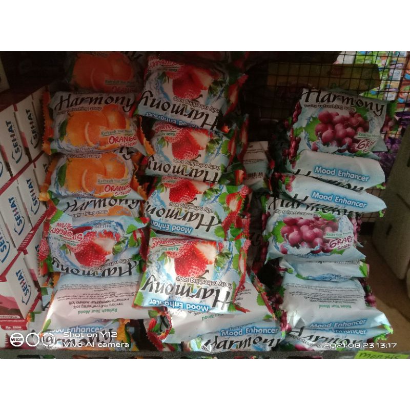 Sabun Harmony Jeruk / Harmony Anggur / Harmony Strawberry / Harmony Melon / Harmony Apel