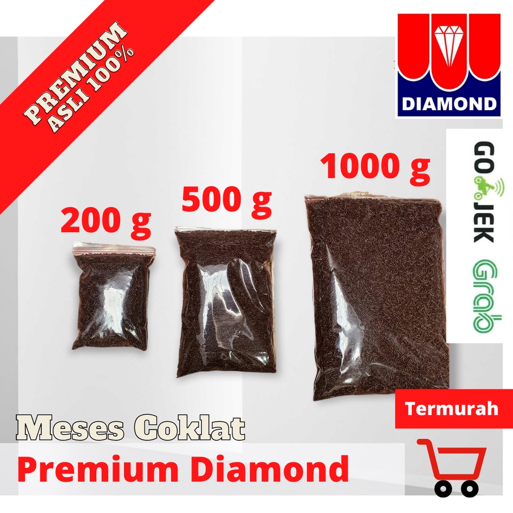 Meses coklat / Chocolate Rice / Chocolate Diamond Premium 100% Ori