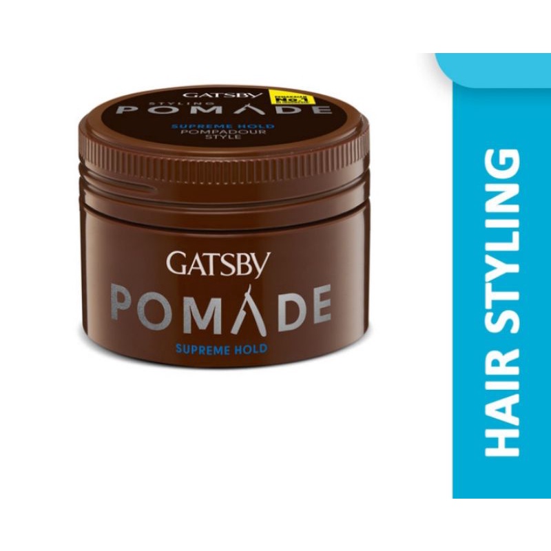 gatsby styling pomade supreme hold 75g