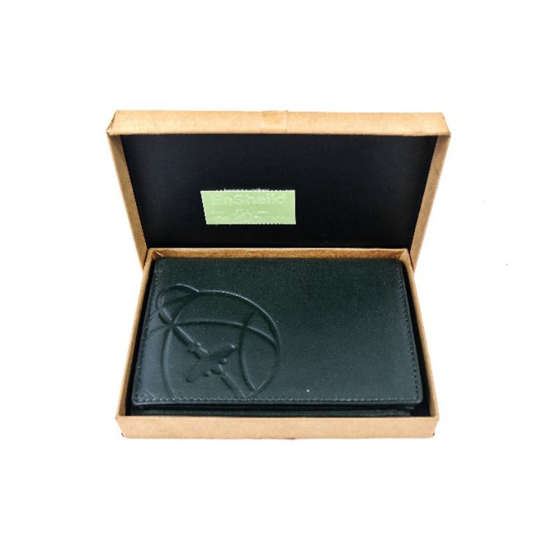 Passport Holder Hush Puppies Globe Dark Green Original