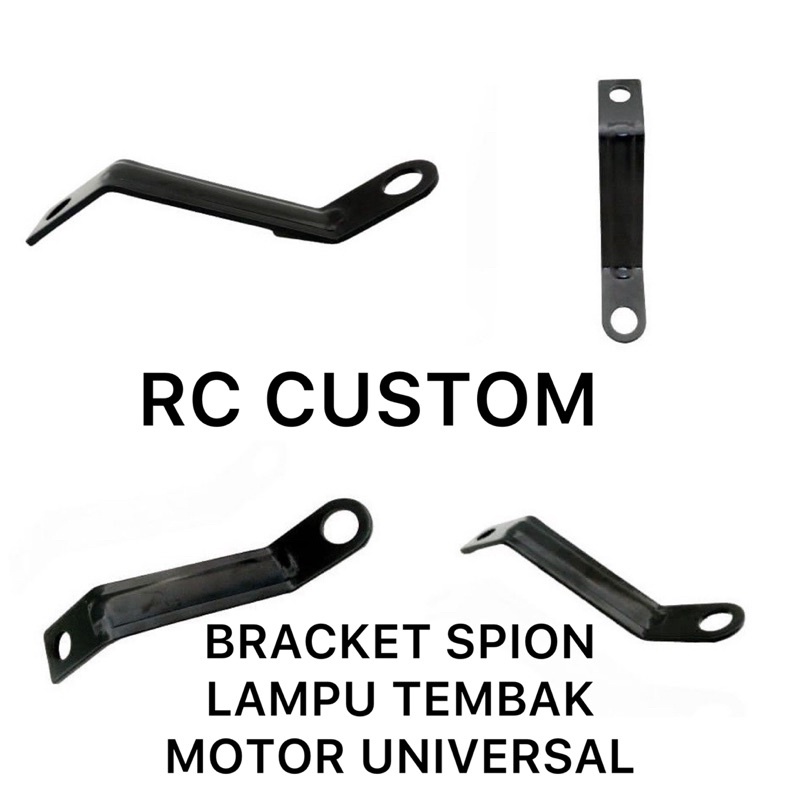bracket spion lampu tembak led breket motor lampu sorot led universal semua motor