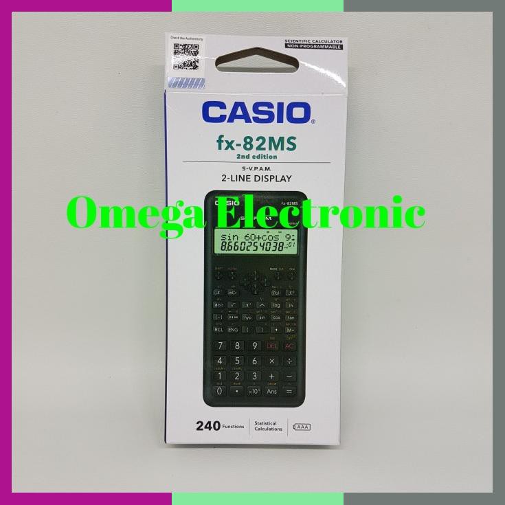 

Casio Fx 82 Ms Calculator Scientific Kalkulator