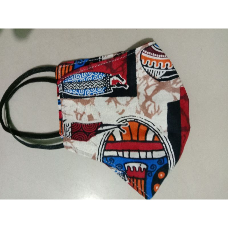 masker anak motif