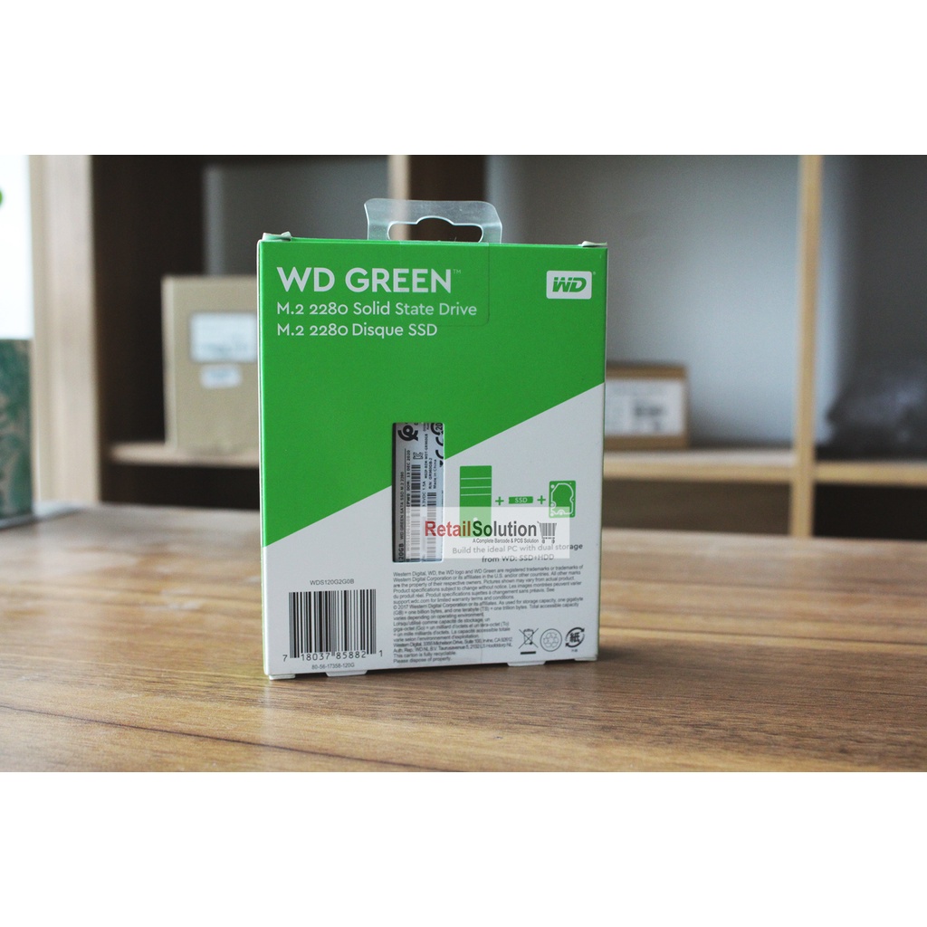 SSD WD Green 120GB M.2 2280 SATA3