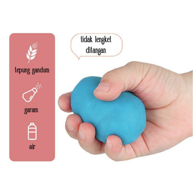 TERMURAH PROMO dream clay play doh cow