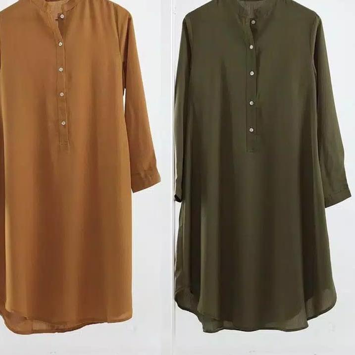 kodeVv2V6--BRILIE TUNIK – BAJU ATASAN POLOS WANITA TERBARU LENGAN PANJANG – ATASAN WANITA BLOUSE – A